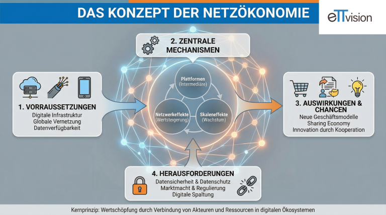 Konzept der Netzökonomie